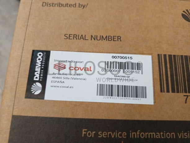 Compressor 50 L Daewoo