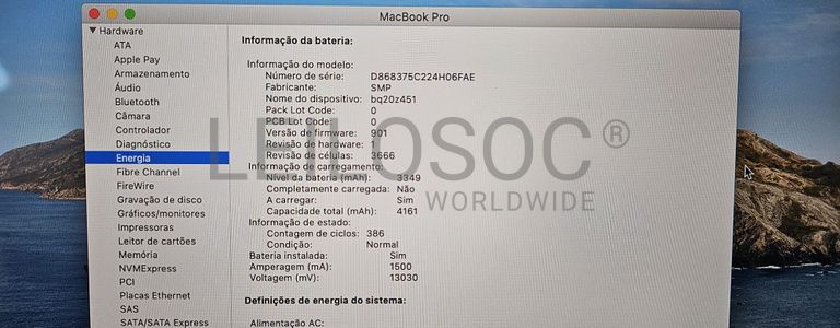 Portátil MacBook Pro