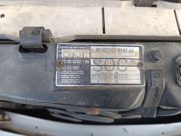 Mercedes-Benz 190 · Ano 1992