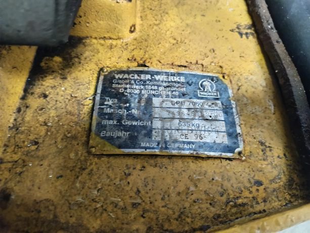 Placa Compactadora Wacker