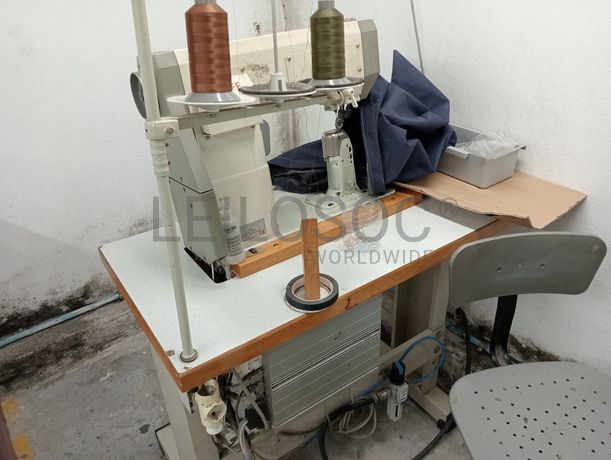 Máquinas de Coluna Alta · Máquina de Ribetes