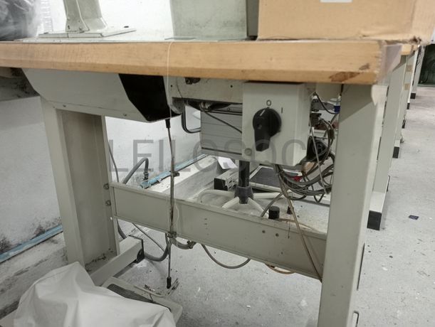 Máquinas de Coluna Alta · Máquina de Ribetes