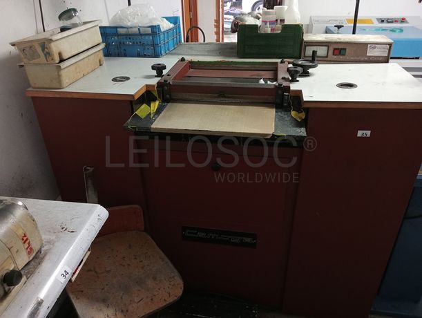 Máquinas de Facear, Igualizar e Timbrar