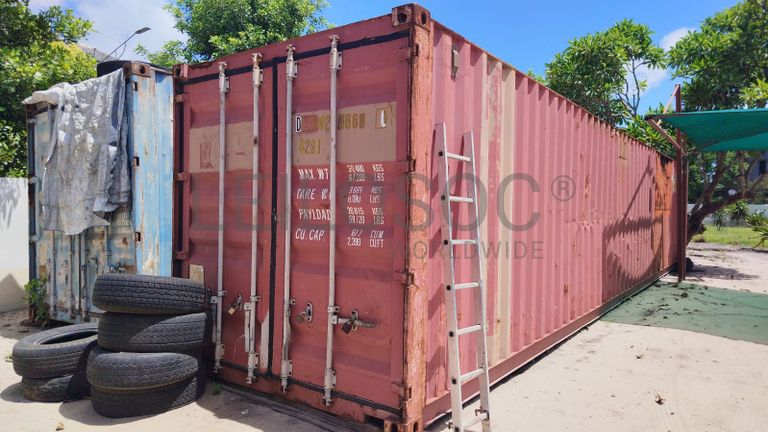 Contentor de 40 pés