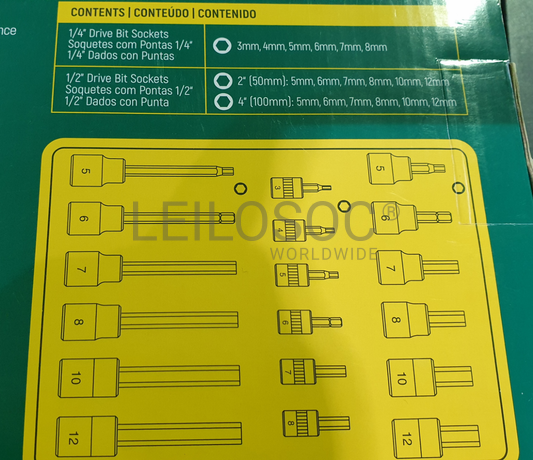 Chaves Caixa Hexagonais