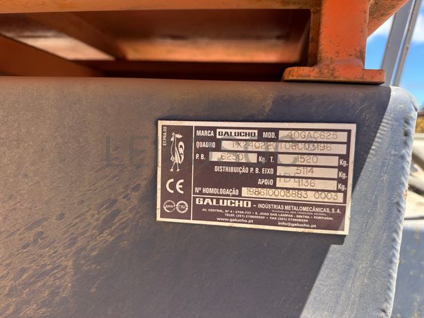 Atrelado Galucho PB 6250