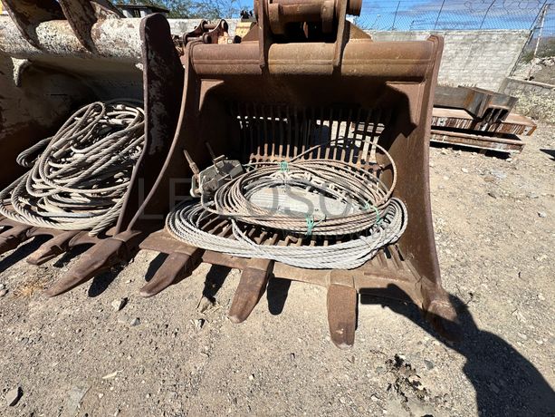 Balde de crivo para escavadora