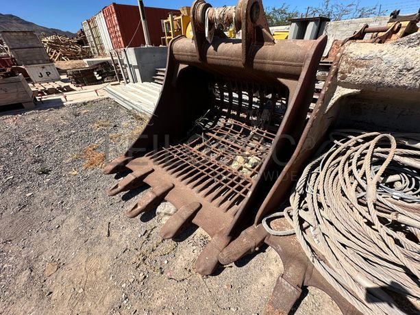 Balde de crivo para escavadora