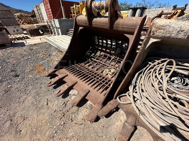 Balde de crivo para escavadora