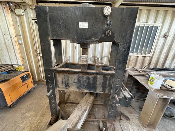 Prensa hidráulica manual