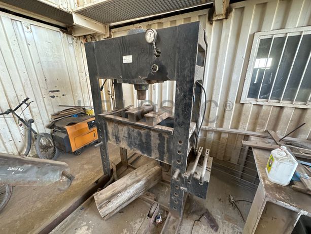 Prensa hidráulica manual