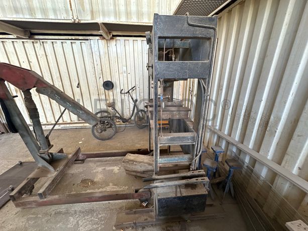 Prensa hidráulica manual