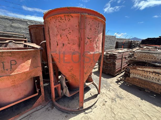 Balde de descarga de betão