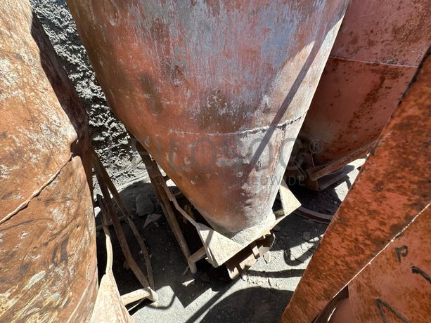 Balde de descarga de betão