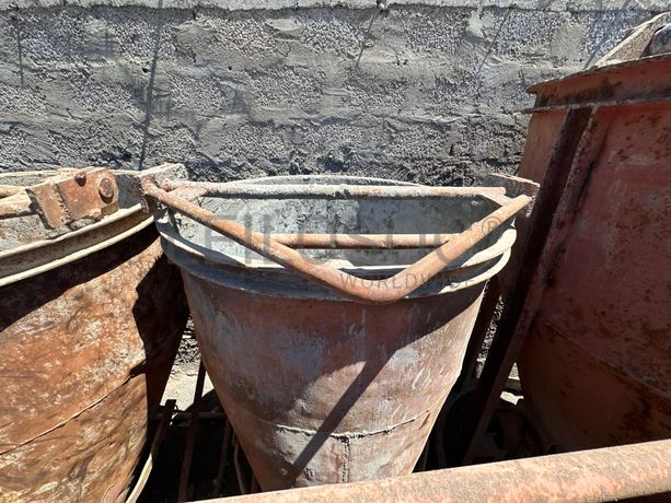 Balde de descarga de betão