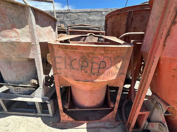 Balde de descarga de betão