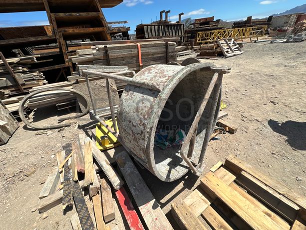 Balde de descarga de betão