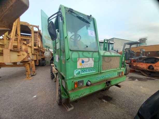 Betoneira Móvel (3 M3) MERLO DBM 2500 EV