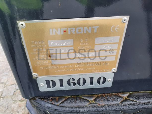 Mini Giratória Infront YFE16 · Ano 2022