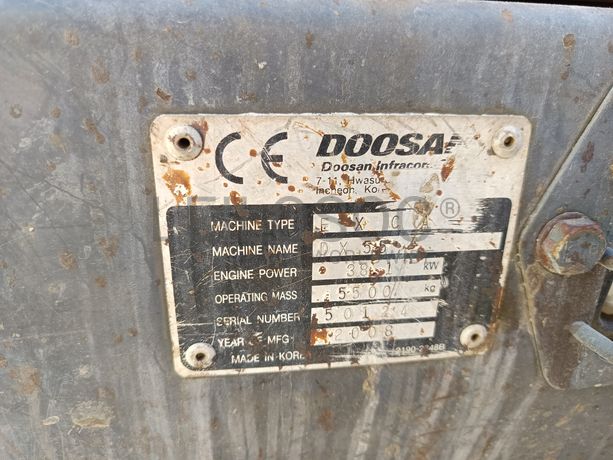 Giratória Doosan · Ano 2008