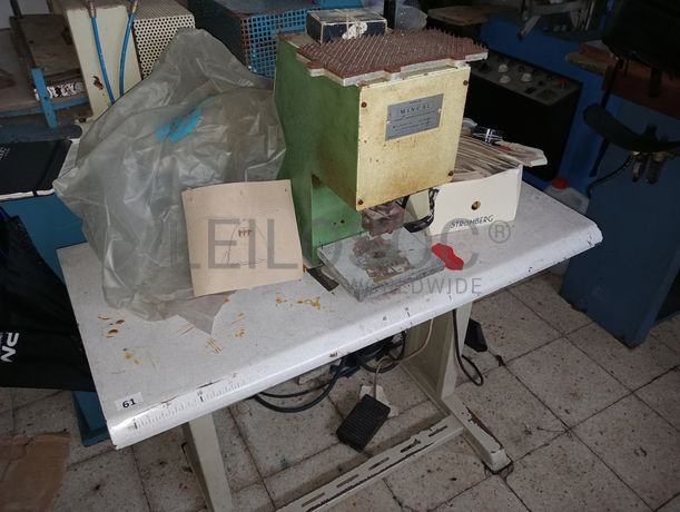 Máquinas de Timbrar · Entretelar · Cravar · Vergar · Facear