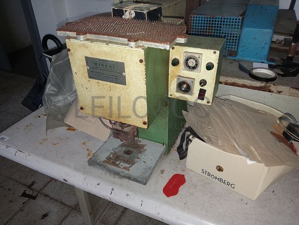 Máquinas de Timbrar · Entretelar · Cravar · Vergar · Facear