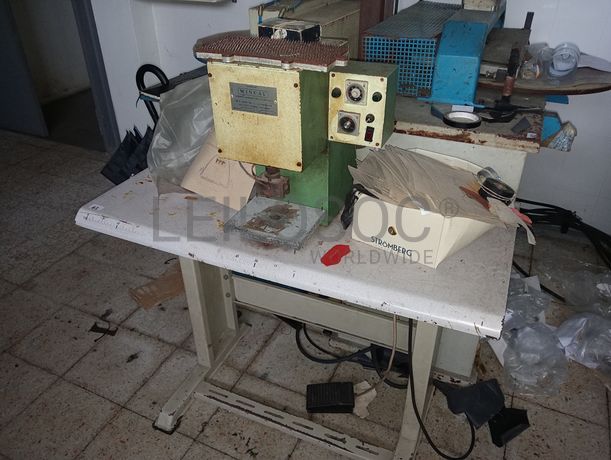 Máquinas de Timbrar · Entretelar · Cravar · Vergar · Facear