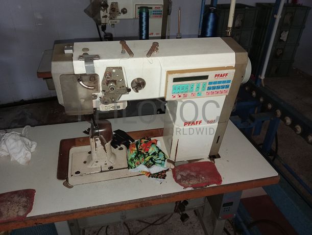 Máquinas de Costura · Coluna Alta · Rebites