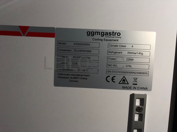 Frigorífico Ggmgastro