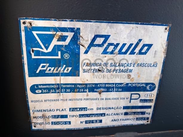 Balança Eletrónica Paulo