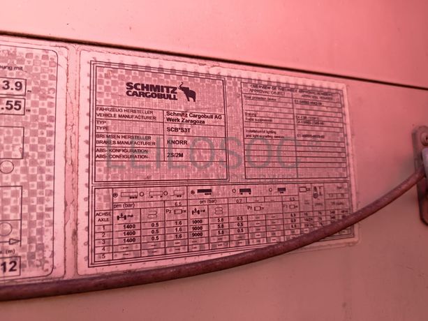 Semirreboque Schmitz · Ano 2013