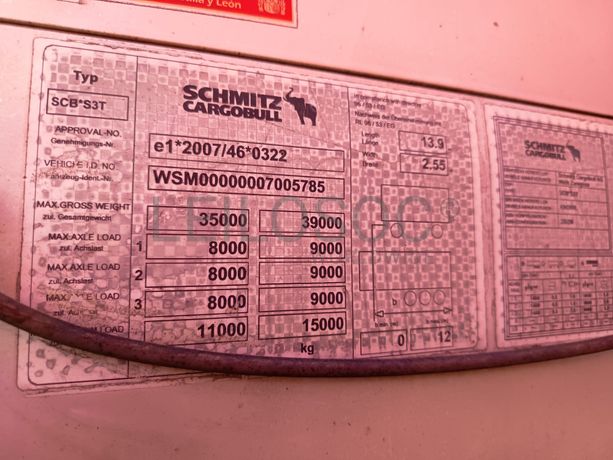 Semirreboque Schmitz · Ano 2013