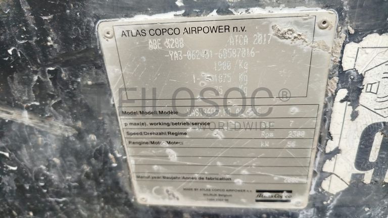 Compressor Atlas Copco XAS 136