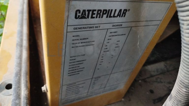 Gerador Caterpillar DE110E2