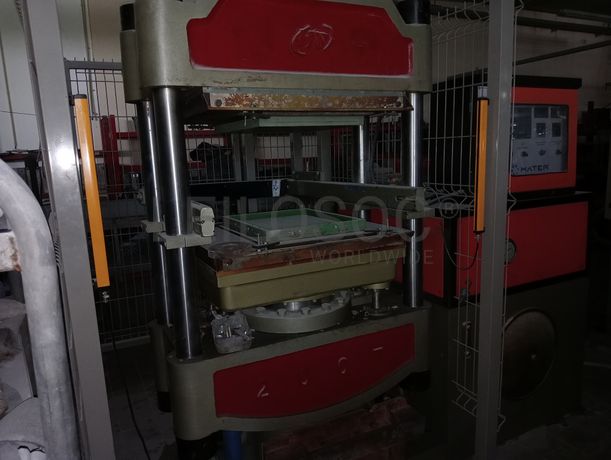 Prensa de Vulcanização