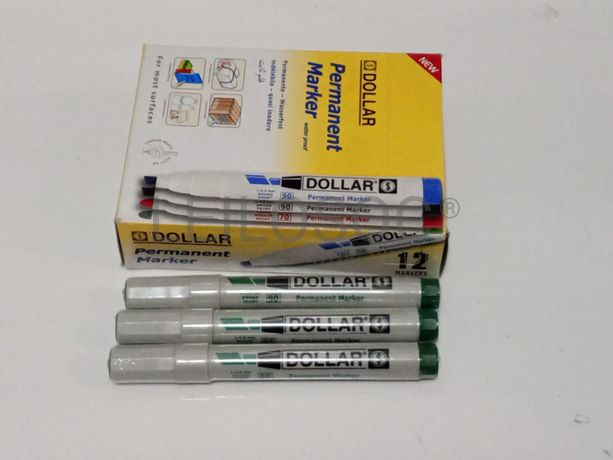 Marcadores verde - dollar marker