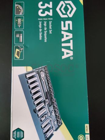 TABULEIRO DE 33 PEÇAS COM ROQUETE E CHAVES MÉTRICAS DE 6 PONTOS