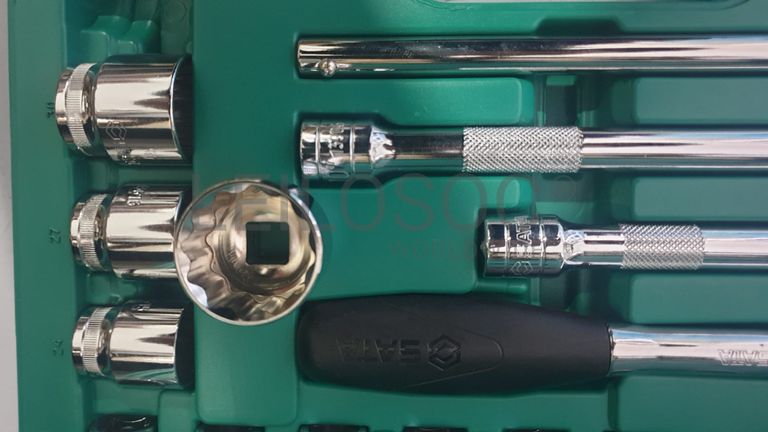 ROQUETE E CHAVES DE 12 PONTOS DE 1/2"