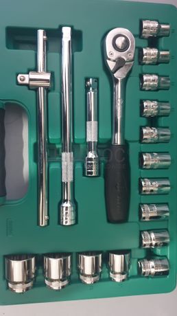 ROQUETE E CHAVES DE 12 PONTOS DE 1/2"