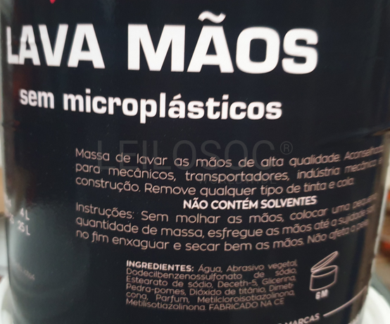 BALDES DE MASSA LAVA MÃOS