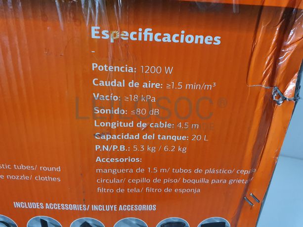 Aspirador 20 L Daewoo