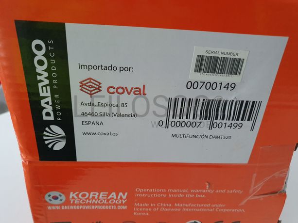 Roçadora Multifunções Daewoo