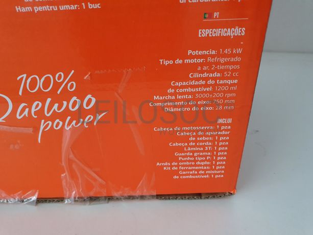 Roçadora Multifunções Daewoo