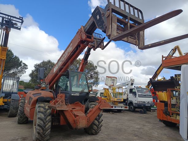 Empilhador Telescópico Manitou · Ano 2004