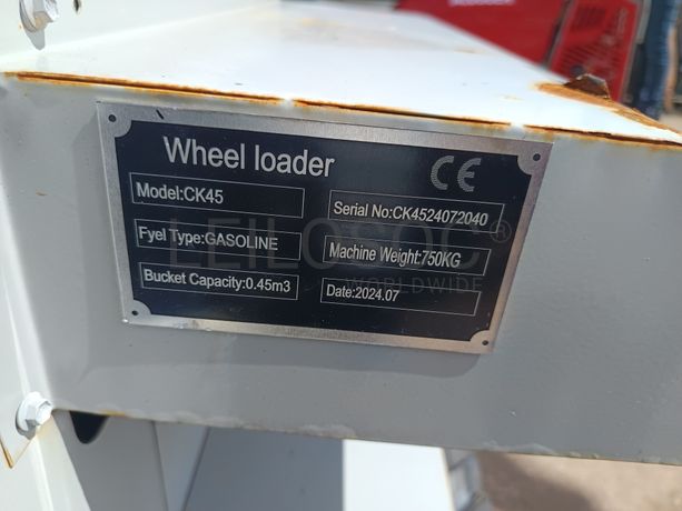 Pá Carregadora Whell loader · Ano 2024