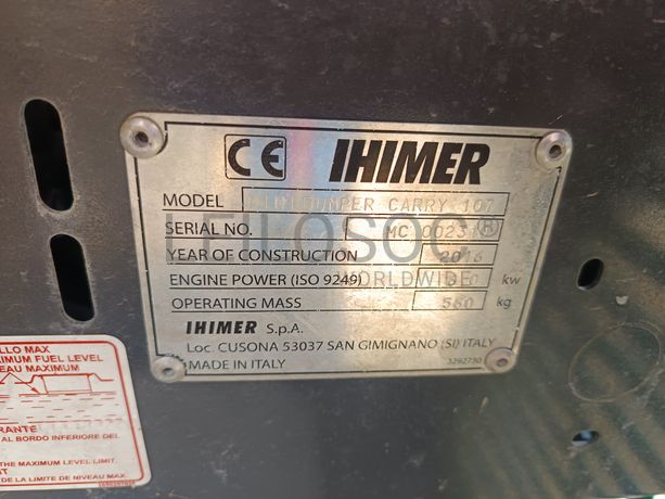 Dumper Ihimer · Ano 2016