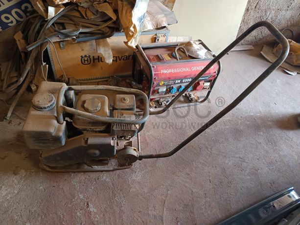 Placa compactadora Bomag