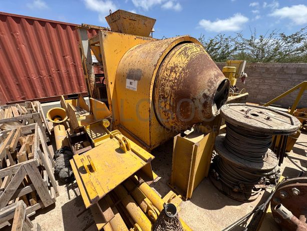 Central betão de 15 m3/h.