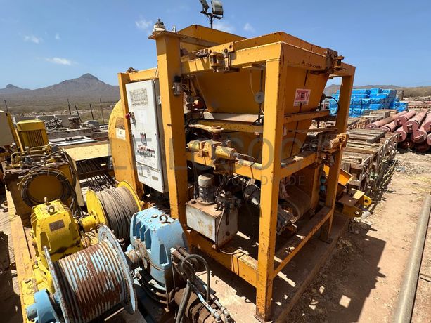 Central betão de 15 m3/h.