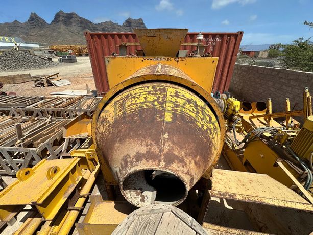 Central betão de 15 m3/h.